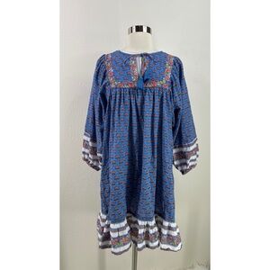 Cleobella bohemian fairy cottage core long sleeve dress